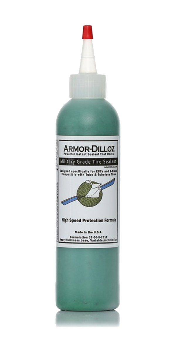 Green Armor-Dilloz Tire Sealant bottle