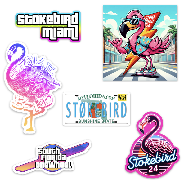Stokebird Stickers